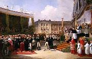 Jean de Beaumetz Inauguration du monument a la memoire de Louis XVI Spain oil painting artist